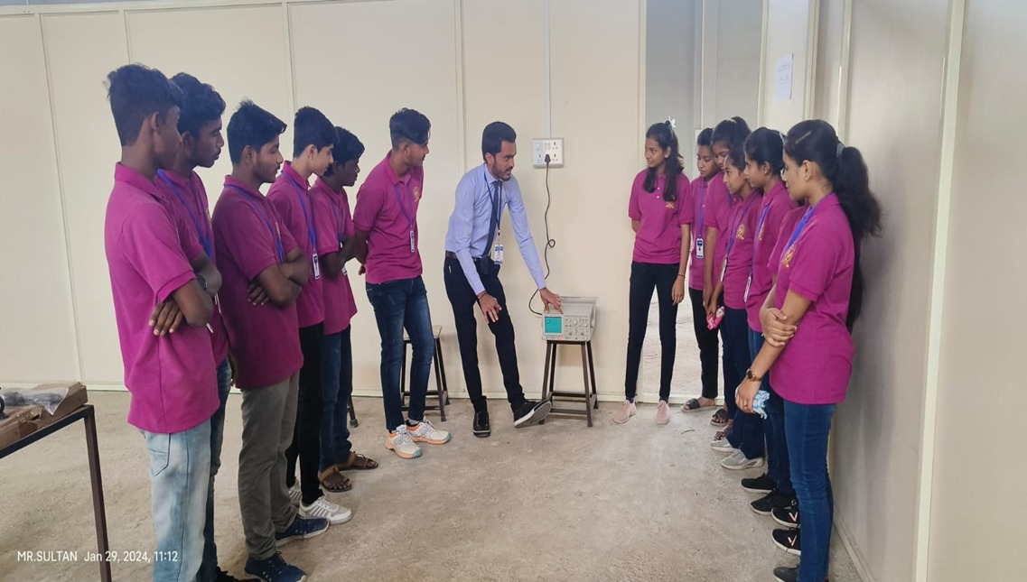 Electrical Engineering practical demonstration