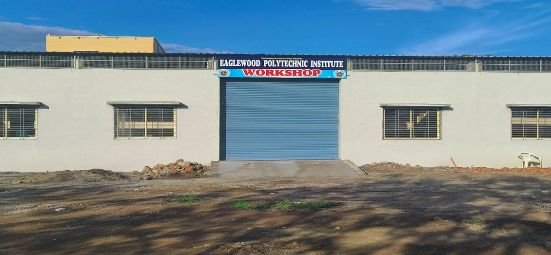 Front view of Eaglewood workshop